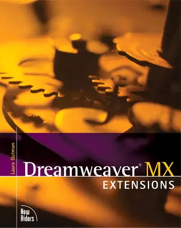 Cover of Dreamweaver MX Extensions