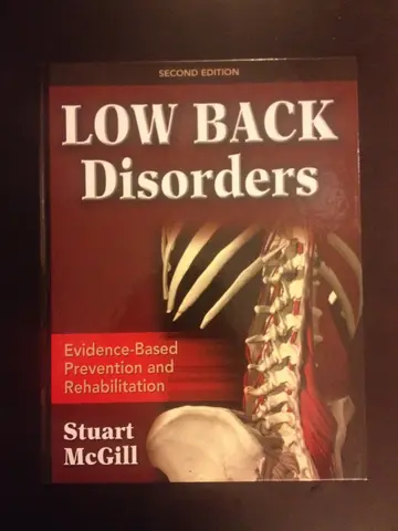 Cover of Low Back Disorders