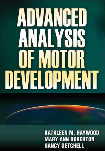 Cover of Advanced Analysis of Motor Development