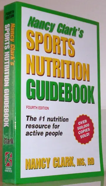 Cover of Nancy Clark's Sports Nutrition Guidebook