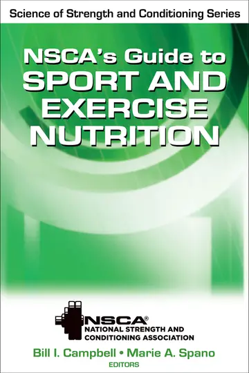 Cover of NSCA's Guide to Sport and Exercise Nutrition