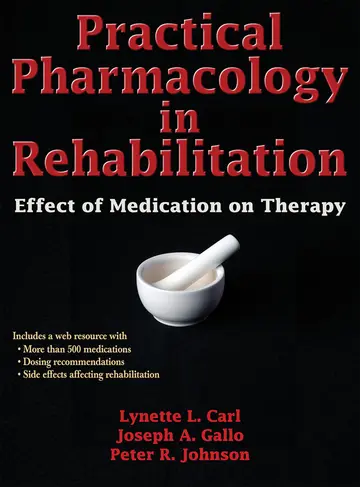 Cover of Practical Pharmacology in Rehabilitation