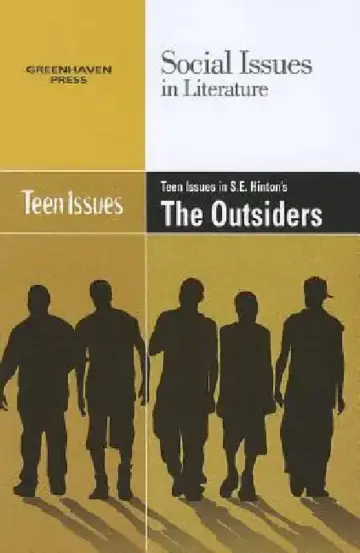 Cover of Teen Issues in S.E. Hinton's the Outsiders