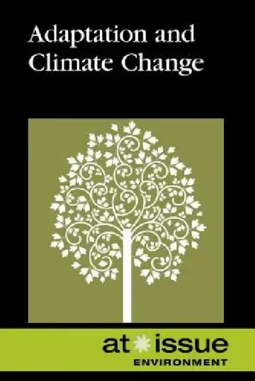 Cover of Adaptation and Climate Change