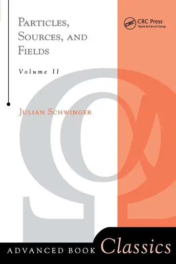 Cover of Particles, Sources, and Fields, Volume 2