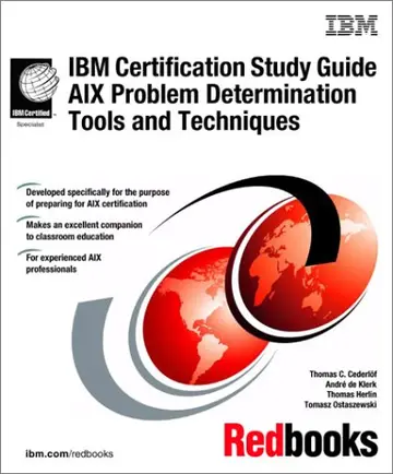 Cover of IBM Certification Study Guide Aix Problem Determination Tools and Techniques