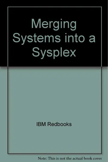 Cover of Merging Systems into a Sysplex
