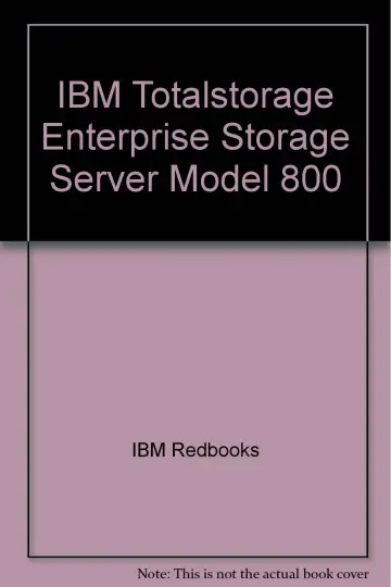 Cover of IBM Totalstorage Enterprise Storage Server Model 800