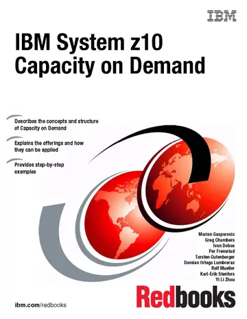 Cover of IBM System Z10 Capacity on Demand