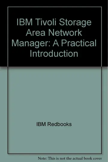 Cover of IBM Tivoli Storage Area Network Manager