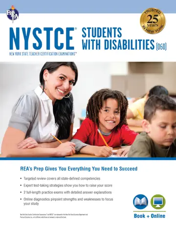 Cover of NYSTCE Students with Disabilities (060) Book + Online