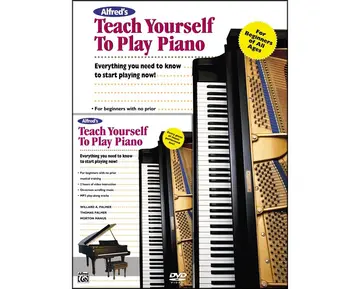 Cover of Alfred's Teach Yourself to Play Piano