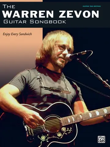 Cover of Warren Zevon Guitar Songbook