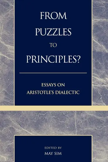 Cover of From Puzzles to Principles?
