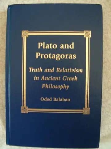 Cover of Plato and Protagoras