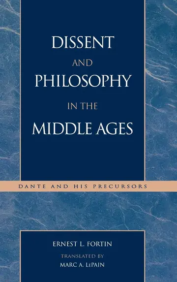 Cover of Dissent and Philosophy in the Middle Ages