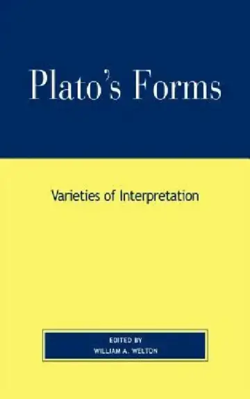 Cover of Plato's Forms