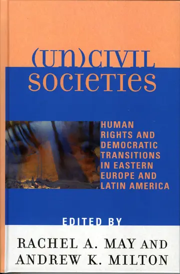Cover of Uncivil Societies
