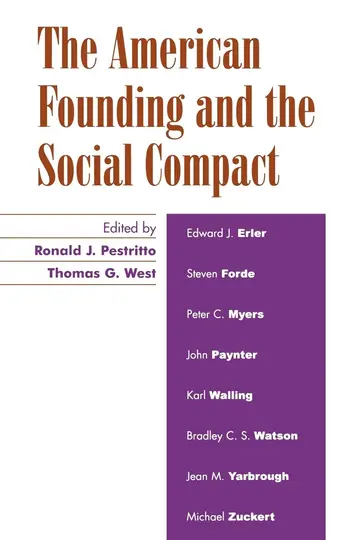 Cover of The American Founding and the Social Compact