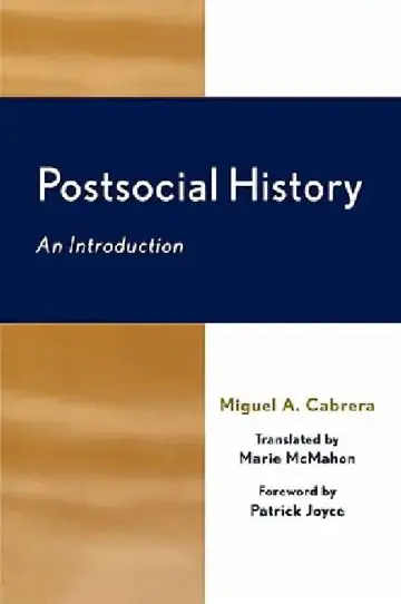 Cover of Postsocial History