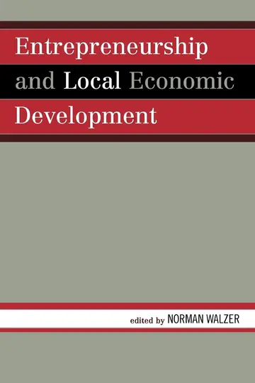 Cover of Entrepreneurship and Local Economic Development