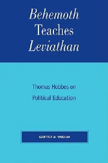 Cover of Behemoth Teaches Leviathan