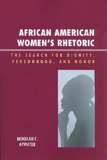 Cover of African American Women's Rhetoric