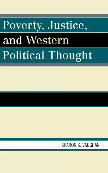 Cover of Poverty, Justice, and Western Political Thought