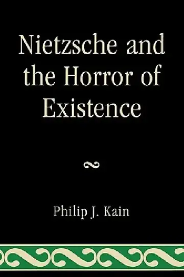 Cover of Nietzsche and the Horror of Existence