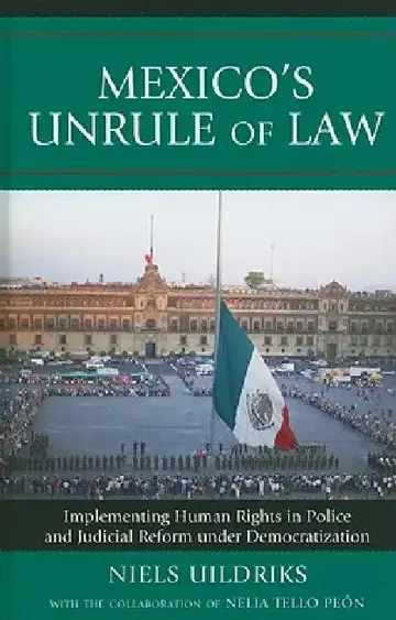 Cover of Mexico's Unrule of Law