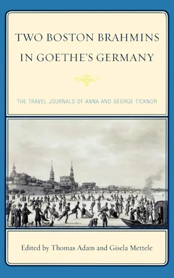 Cover of Two Boston Brahmins in Goethe's Germany