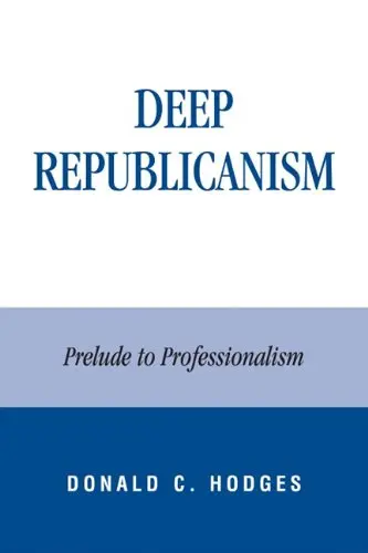 Cover of Deep Republicanism