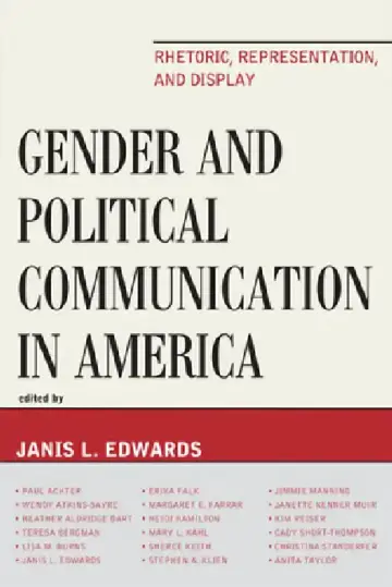 Cover of Gender and Political Communication in America