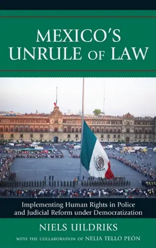 Cover of Mexico's Unrule of Law