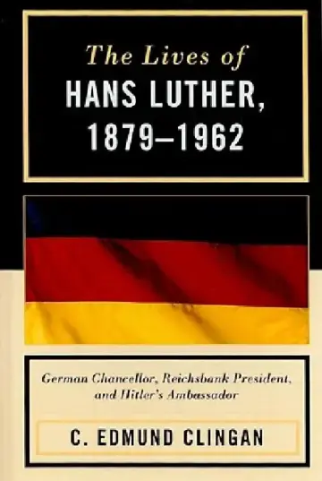 Cover of Lives of Hans Luther, 1879 - 1962
