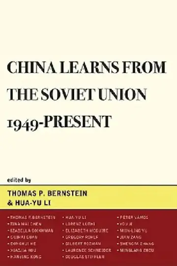 Cover of China Learns from the Soviet Union, 1949-Present