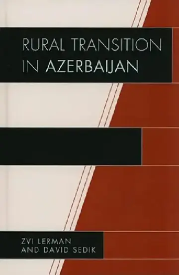 Cover of Rural Transition in Azerbaijan
