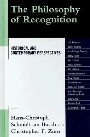 Cover of Philosophy of Recognition
