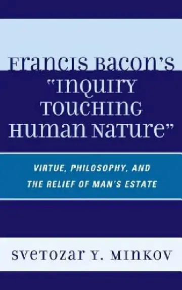 Cover of Francis Bacon's Inquiry Touching Human Nature