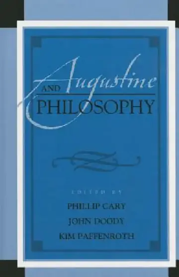 Cover of Augustine and Philosophy