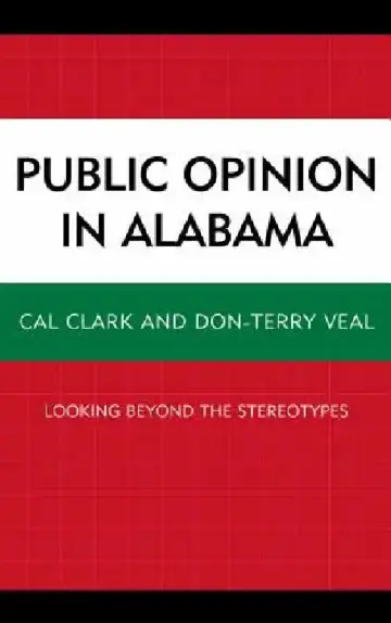 Cover of Public Opinion in Alabama