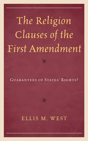 Cover of The Religion Clauses of the First Amendment