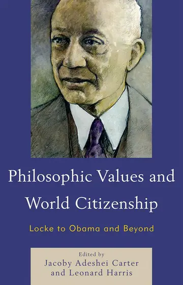 Cover of Philosophic Values and World Citizenship