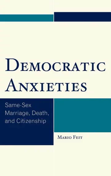 Cover of Democratic Anxieties