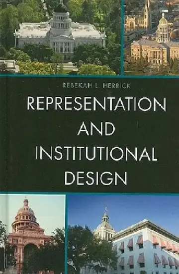 Cover of Representation and Institutional Design