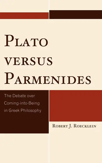 Cover of Plato Versus Parmenides