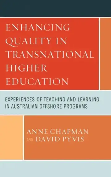 Cover of Enhancing Quality in Transnational Higher Education