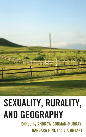 Cover of Sexuality, Rurality, and Geography