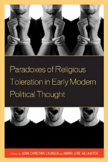 Cover of Paradoxes of Religious Toleration in Early Modern Political Thought