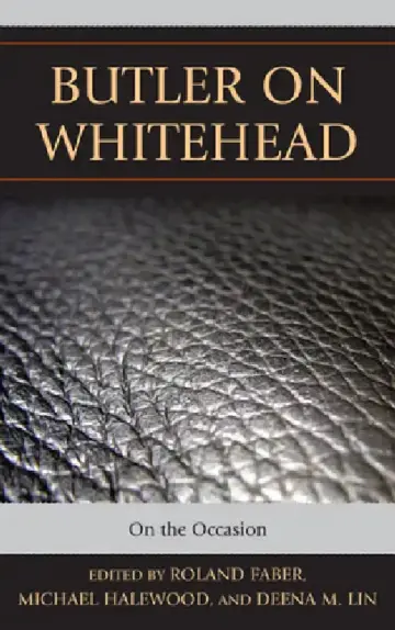 Cover of Butler on Whitehead
